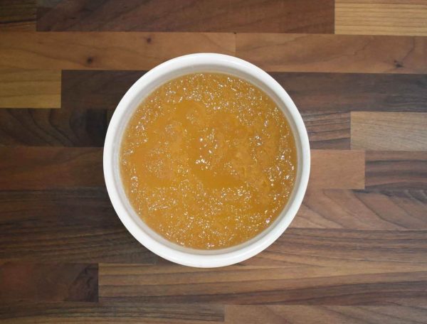 Lamb Bone Broth Dog Food in Bowl