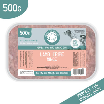 Lamb Tripe Mince 1kg (2x500g)