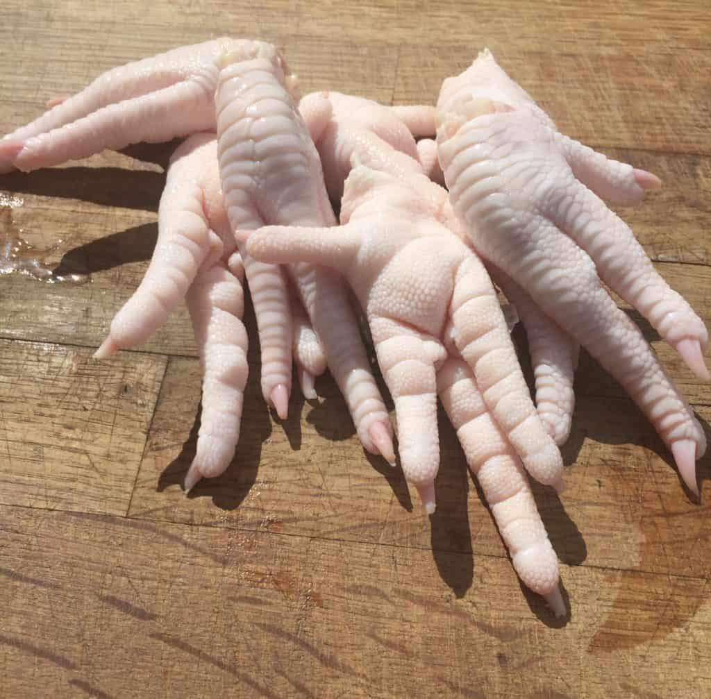 Chicken Feet (Frozen) 1KG - Henley Raw Dog Food