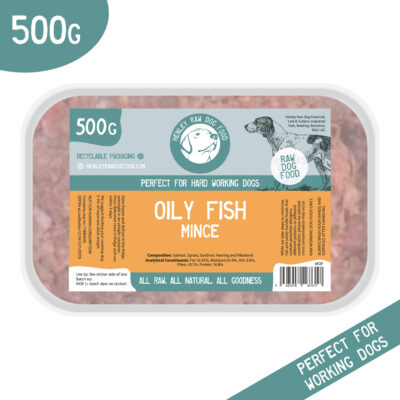 Just Oily Fish – Minced Whole Fish 1kg (2x500g)