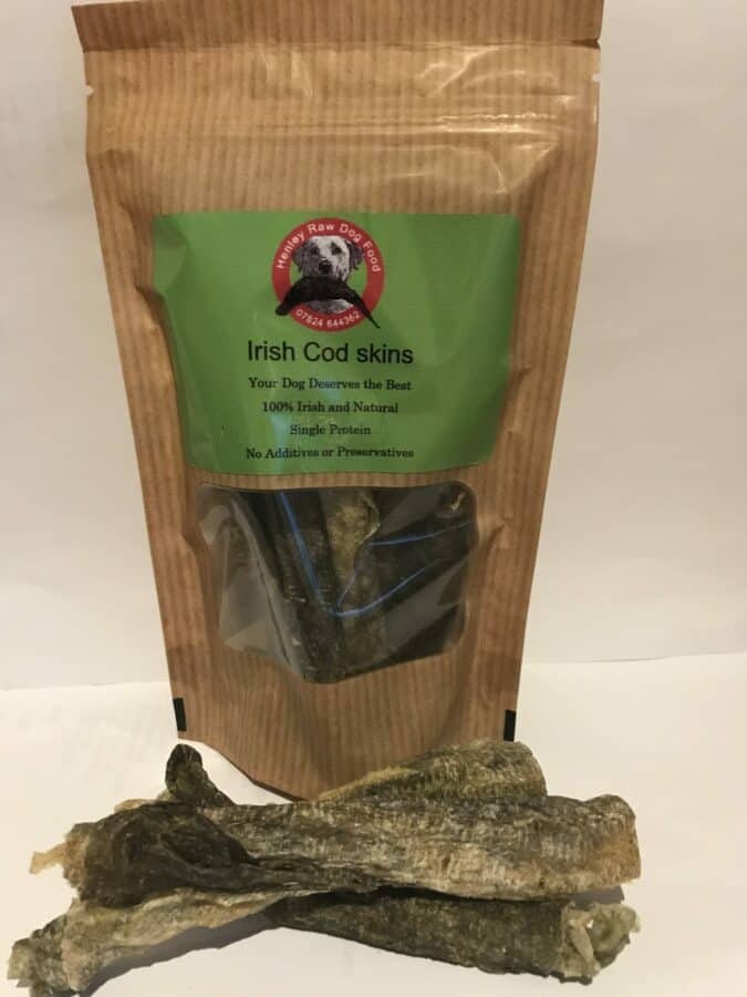 fish skin raw dog food