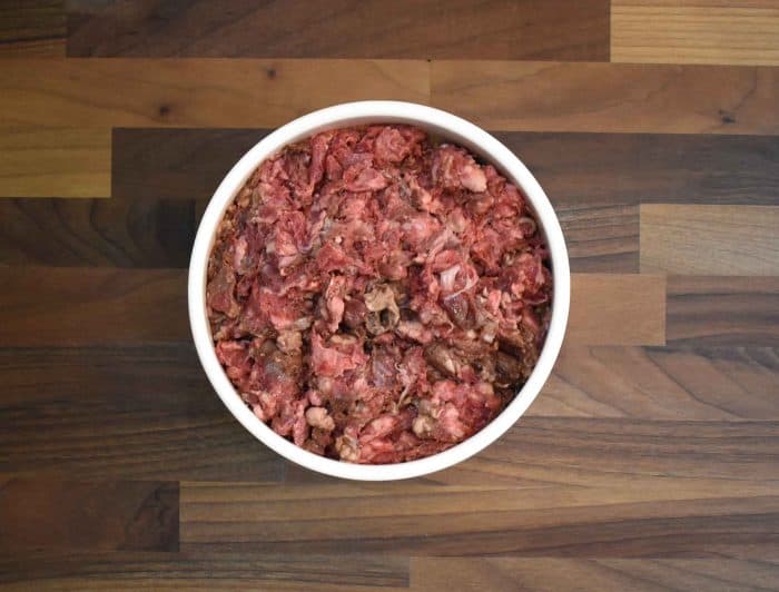 Venison Lamb and Duck Complete Raw Dog Food