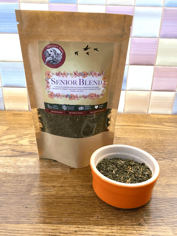 Senior Blend herbal supplement for dogs