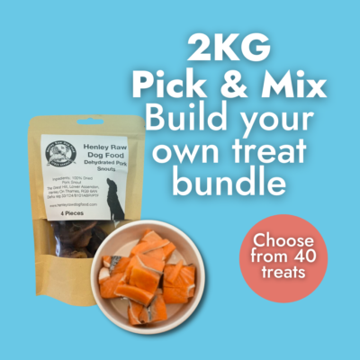 2kg Pick & Mix Natural Raw Treats Bundle