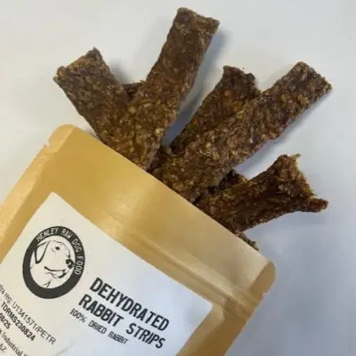Dehydrated Rabbit Meat Strips