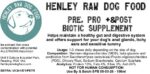 Pre, Pro & Post Biotic Supplement - Henley Raw - Image 2