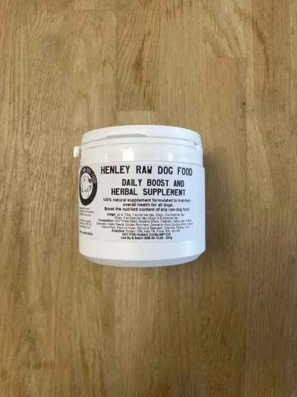 Daily Boost Herbal Supplement - Henley Raw
