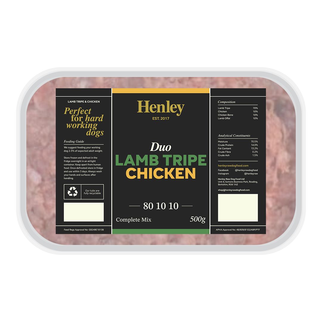 Lamb Tripe and Chicken