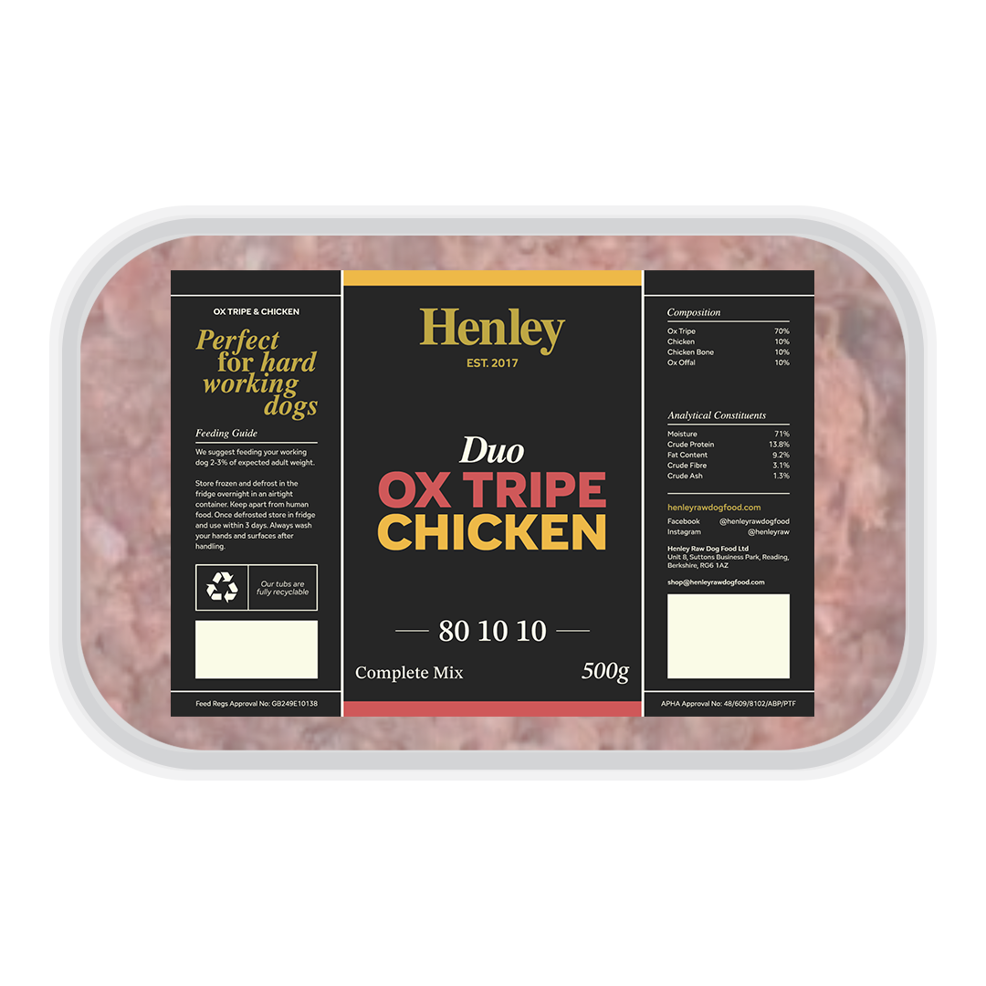 Ox Tripe and Chicken